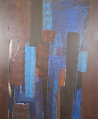 Acryl schilderij, Maya Wildevuur